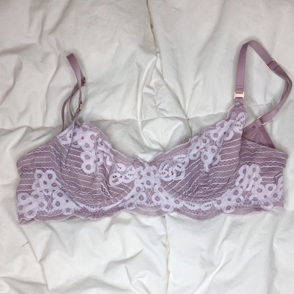 ☁️AERIE☁️ lace lilac bra